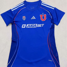 2025/26 Universidad de Chile Home Blue Women Jersey 女
