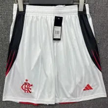 2025/26 Flamengo Home White Shorts pants