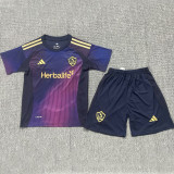 2025/26 LA Galaxy Away  Kids Soccer Jersey