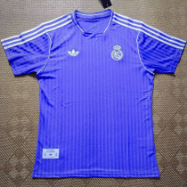 2025 RM Blue Retro Style Soccer Jersey