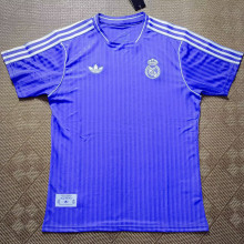 2025 RM Blue Retro Style Soccer Jersey