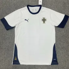 2025 Portugal White Training Fans Soccer Jersey