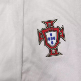 2025/26 Portugal Away White Player Version Kids Jersey 球员版童装