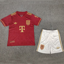 2025 BFC 125th Anniversary Edition Red Kids Soccer Jersey