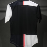 2019/20 JUV Home White Black Retro Player Version Soccer Jersey