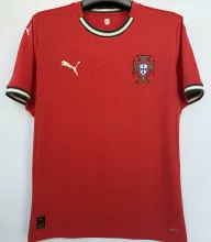 2025/26 Portugal Home 1:1 Quality Red Fans Soccer Jersey