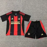 2025/26 Atlanta United Home Red Black Kids Soccer Jersey