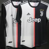 2019/20 JUV Home Retro Player Version Long Sleeve Jersey 球员版 长袖
