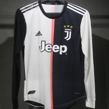 2019/20 JUV Home Retro Player Version Long Sleeve Jersey 球员版 长袖