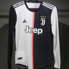 2019/20 JUV Home Retro Player Version Long Sleeve Jersey 球员版 长袖
