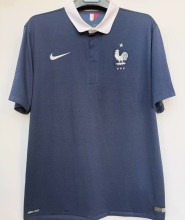 2014 France Home Retro Soccer Jersey