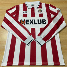 1994/95 Chivas Home Retro Long Sleeve Soccer Jersey