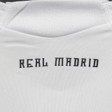 2009/10 RM White Home Retro Player Version Long Sleeve Jersey 球员版 长袖