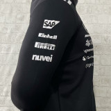2025 Mercedes AMG Petronas F1 Black Hoody Jacket