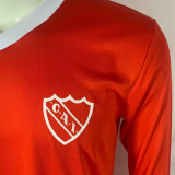 1982/1985 Atlético Independiente Home Red Retro Long Sleeve Soccer Jersey