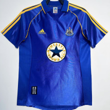 1998/99 Newcastle Away Blue Retro Soccer Jersey