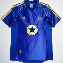1998/99 Newcastle Away Blue Retro Soccer Jersey
