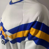 1990/1991 Boca Away White Retro Soccer Jersey