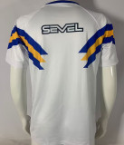 1990/1991 Boca Away White Retro Soccer Jersey