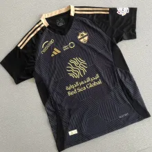 2025 Al Ahli SFC Black Fans Jersey 吉达国民
