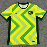 2025/26 Australia Home Yellow Fans Soccer Jersey