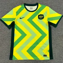 2025/26 Australia Home Yellow Fans Soccer Jersey