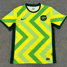 2025/26 Australia Home Yellow Fans Soccer Jersey