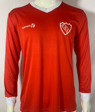 1982/1985 Atlético Independiente Home Red Retro Long Sleeve Soccer Jersey