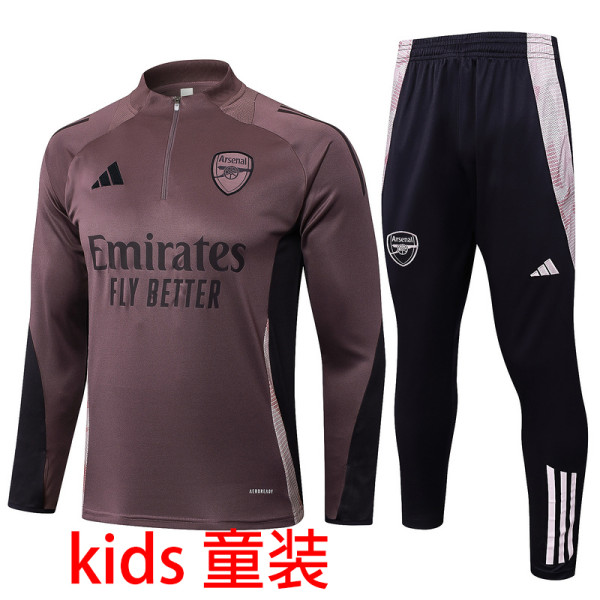2025 ARS Grey Purple Kids Sweater Tracksuit