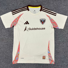 2025/26 D.C. United Away White Fans Soccer Jersey 华盛顿特区联