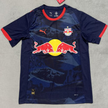 2025/26 RB SALZBURG Bull Away Black Fans Jersey 萨尔茨堡红牛