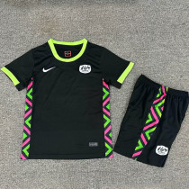 2025/26 Australia Away Black Kids Soccer Jersey