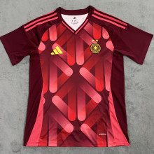 2025/26 Germany Away Red Fans Soccer Jersey (2 Star 两星）