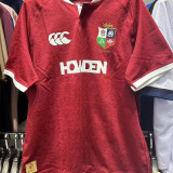 2025 The British & Irish Lions Home Red Player Version Rugby Shirt 红狮子 硅胶版