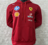 2025 Ferrari Red F1 Hoody Jacket