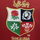 2025 The British & Irish Lions Home Red Rugby Shirt 红狮子 刺绣版