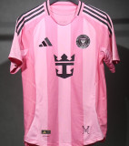 2025/26 Inter Miami Home Pink Player Version Soccer Jersey