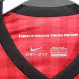 2012/13 M Utd Home Red Retro Player Version Long Sleeve Soccer Jersey 球员版长袖