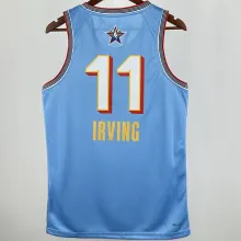 2025 ALL-STAR IRVING #11  Baby Blue NBA Jerseys