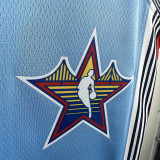 2025 ALL-STAR TATUM # 0  Baby Blue NBA Jerseys