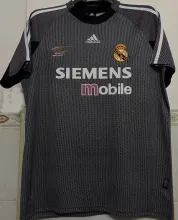 2002/03 RM Black GK Retro Fans Soccer Jersey