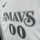 2025 Mavericks CHRISTIE #00 White City Edition NBA Jersey