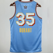 2025 ALL-STAR DURANT #35  Baby Blue NBA Jerseys