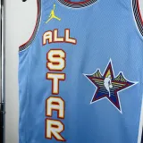 2025 ALL-STAR JAMES #23  Baby Blue NBA Jerseys