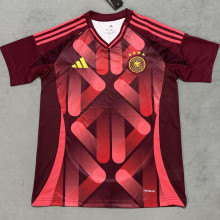 2025/26 Germany Away Red Fans Soccer Jersey ((4 Star 四星）