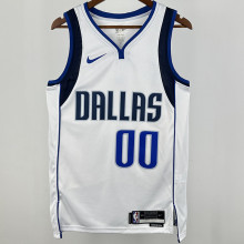 2025 Mavericks CHRISTIE #00 White NBA Jersey