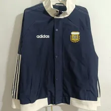 2025 Argentina Black Retro Windbreaker