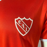 1982/85 Atlético Independiente Home Red Retro Soccer Jersey