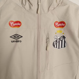 2025 Santos Off White Retro Style Windbreaker