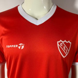 1982/85 Atlético Independiente Home Red Retro Soccer Jersey